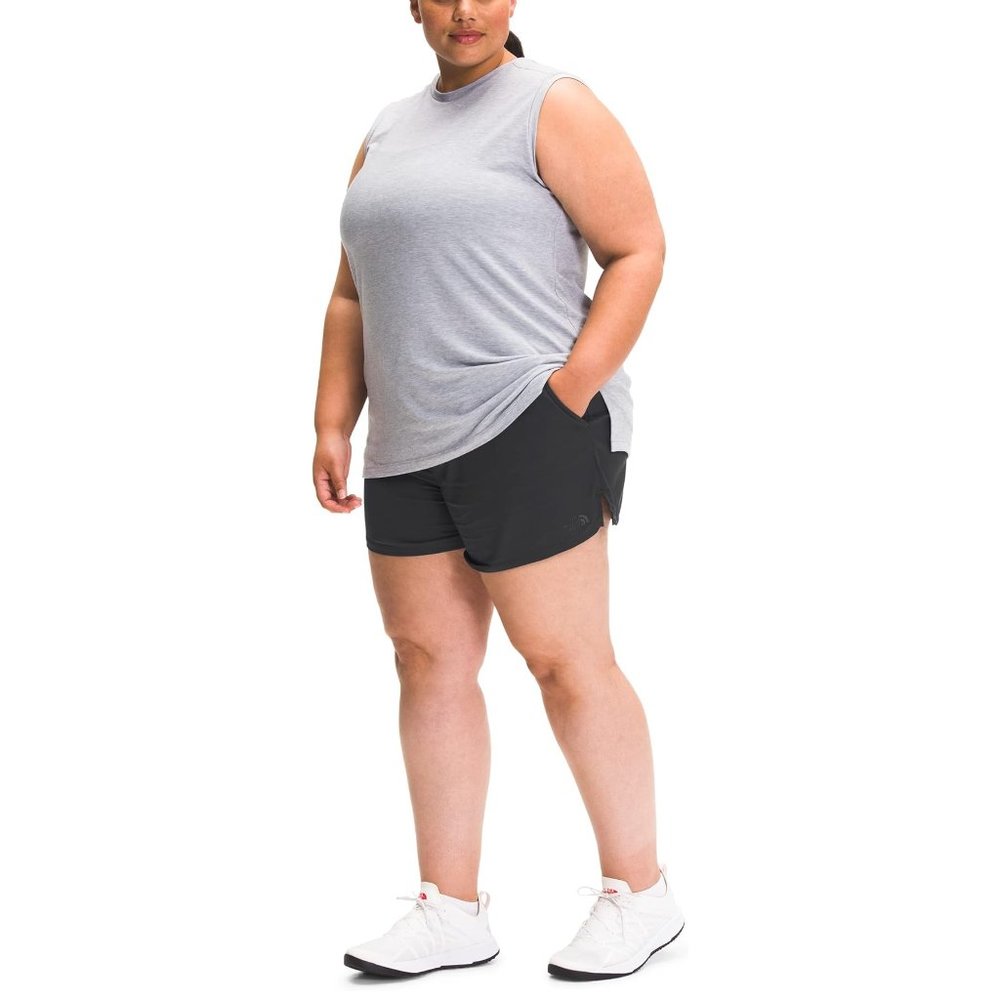 NWT The North Face Women's Aphrodite Motion Shorts Gray Size 3X $70 O263